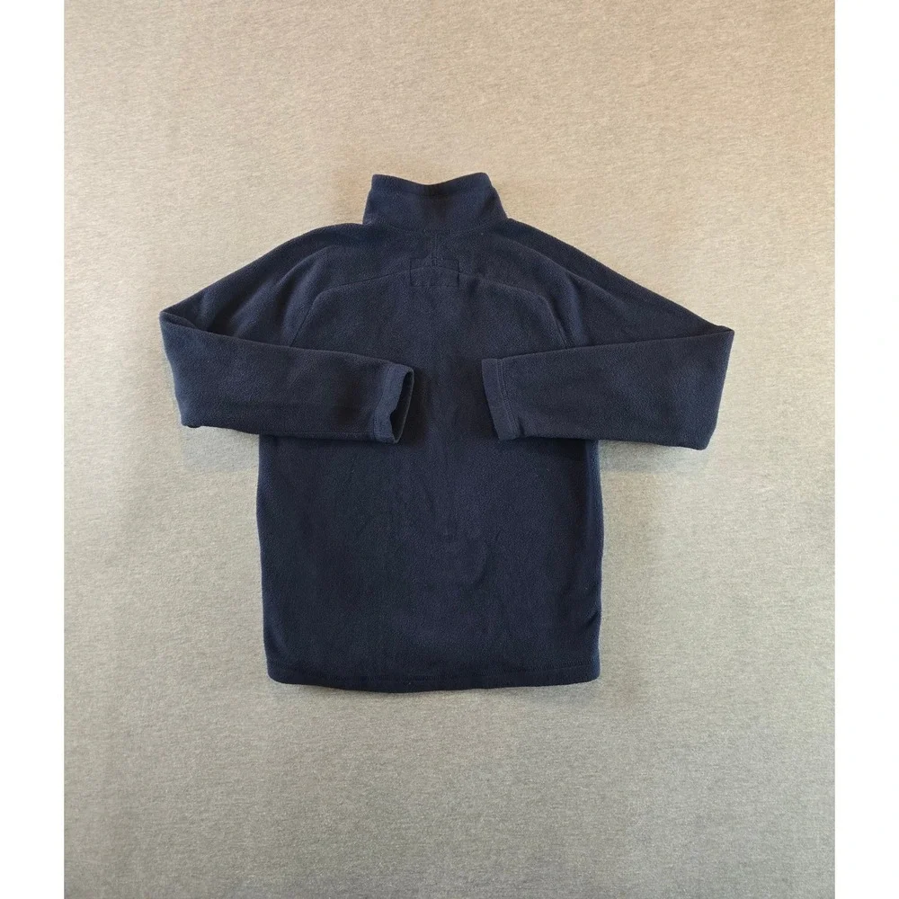 Helly Hansen Polartec Fleece Jacket Kids Size 8 Navy Blue Full Zip Mid Layer